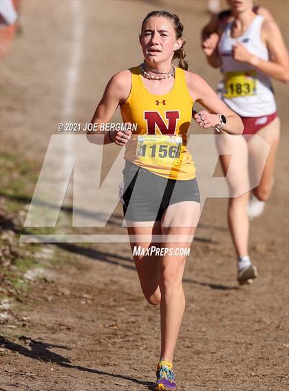 Thumbnail 2 in CIF State Cross Country Championships (Girls D3 Race) photogallery.