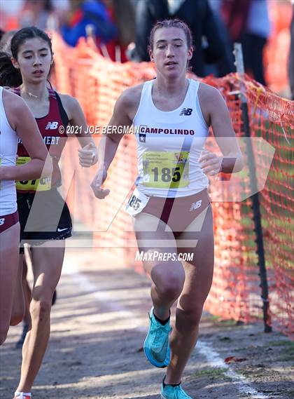 Thumbnail 3 in CIF State Cross Country Championships (Girls D3 Race) photogallery.