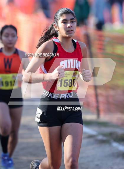 Thumbnail 2 in CIF State Cross Country Championships (Girls D3 Race) photogallery.