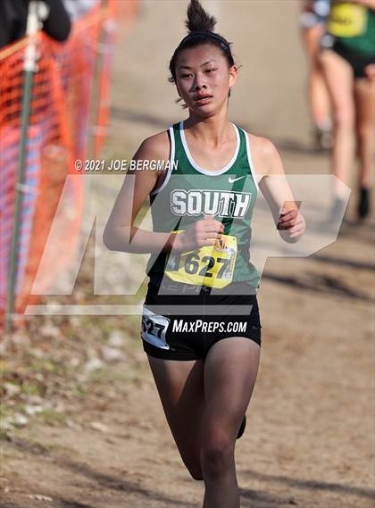Thumbnail 1 in CIF State Cross Country Championships (Girls D3 Race) photogallery.
