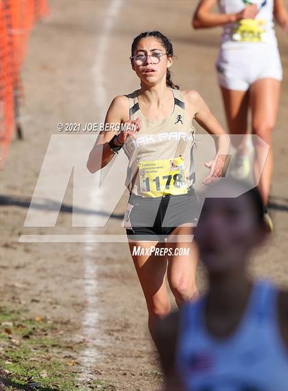 Thumbnail 2 in CIF State Cross Country Championships (Girls D3 Race) photogallery.