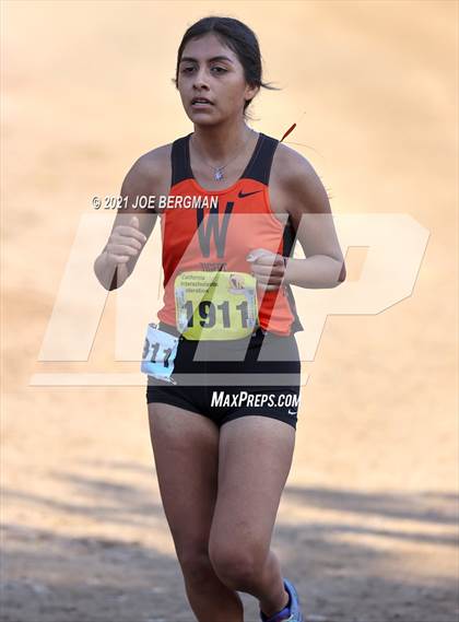 Thumbnail 3 in CIF State Cross Country Championships (Girls D3 Race) photogallery.