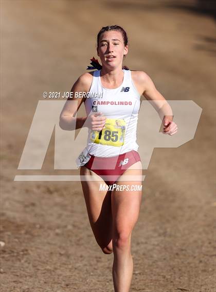 Thumbnail 1 in CIF State Cross Country Championships (Girls D3 Race) photogallery.