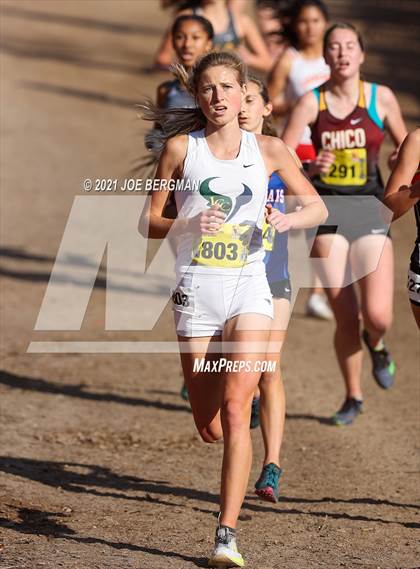 Thumbnail 1 in CIF State Cross Country Championships (Girls D3 Race) photogallery.