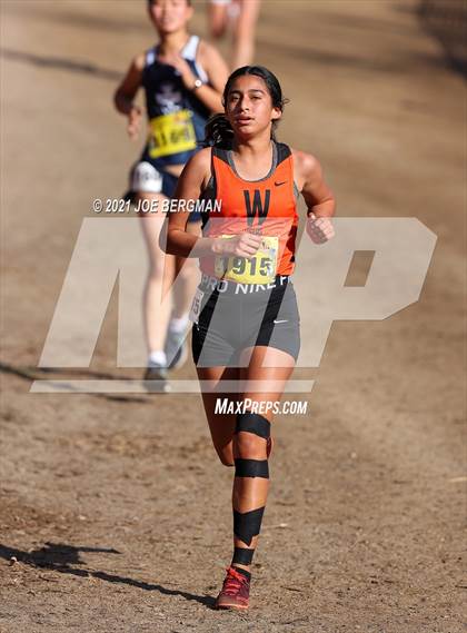 Thumbnail 1 in CIF State Cross Country Championships (Girls D3 Race) photogallery.