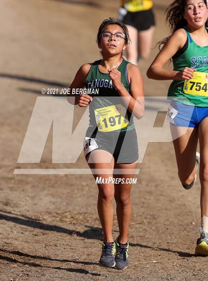 Thumbnail 3 in CIF State Cross Country Championships (Girls D3 Race) photogallery.
