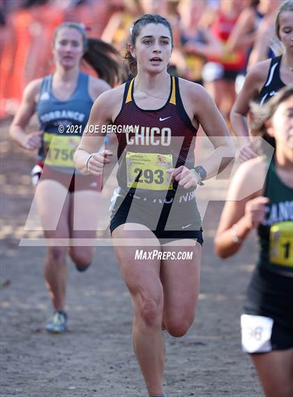 Thumbnail 3 in CIF State Cross Country Championships (Girls D3 Race) photogallery.