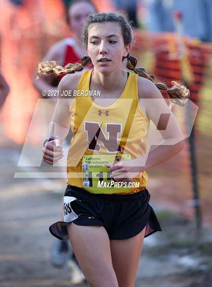 Thumbnail 3 in CIF State Cross Country Championships (Girls D3 Race) photogallery.