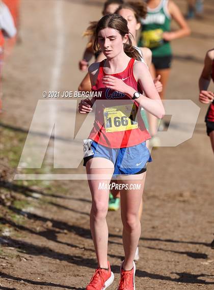 Thumbnail 2 in CIF State Cross Country Championships (Girls D3 Race) photogallery.