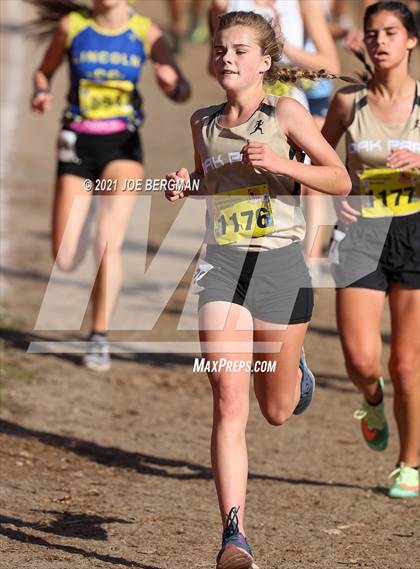 Thumbnail 3 in CIF State Cross Country Championships (Girls D3 Race) photogallery.