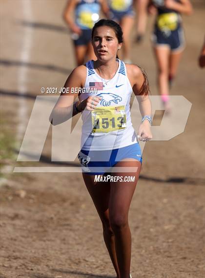 Thumbnail 2 in CIF State Cross Country Championships (Girls D3 Race) photogallery.
