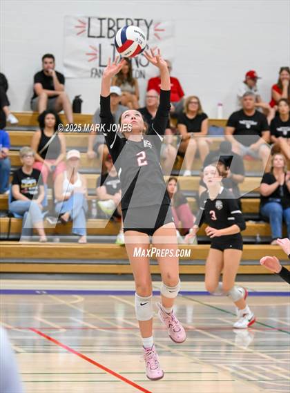 Thumbnail 2 in Xavier College Prep vs. Liberty photogallery.