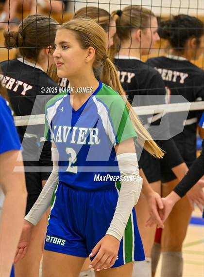 Thumbnail 2 in Xavier College Prep vs. Liberty photogallery.