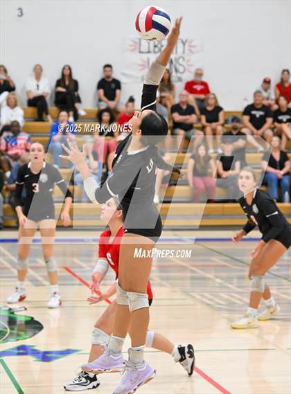 Thumbnail 2 in Xavier College Prep vs. Liberty photogallery.