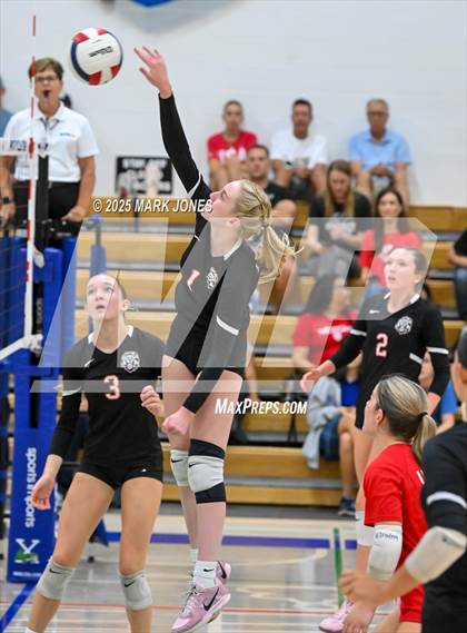 Thumbnail 1 in Xavier College Prep vs. Liberty photogallery.