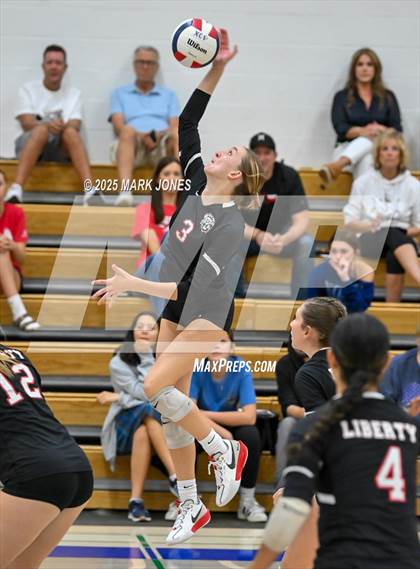 Thumbnail 1 in Xavier College Prep vs. Liberty photogallery.