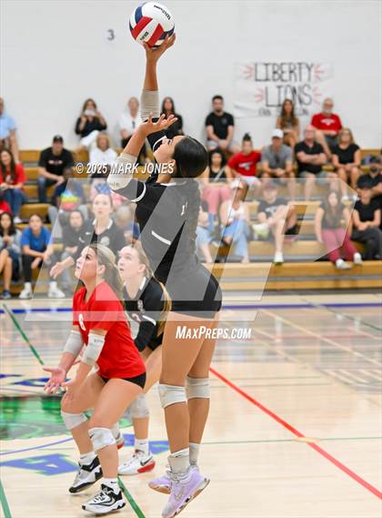 Thumbnail 1 in Xavier College Prep vs. Liberty photogallery.