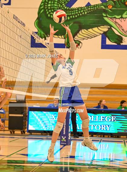 Thumbnail 2 in Xavier College Prep vs. Liberty photogallery.