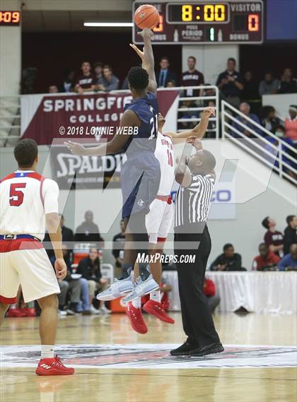 Thumbnail 2 in Chino Hills vs. Spartanburg Day (Spalding Hoophall Classic) photogallery.