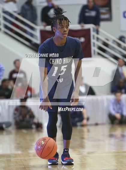 Thumbnail 1 in Chino Hills vs. Spartanburg Day (Spalding Hoophall Classic) photogallery.
