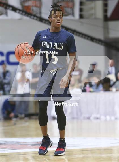 Thumbnail 2 in Chino Hills vs. Spartanburg Day (Spalding Hoophall Classic) photogallery.