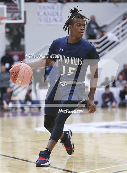 Thumbnail 2 in Chino Hills vs. Spartanburg Day (Spalding Hoophall Classic) photogallery.