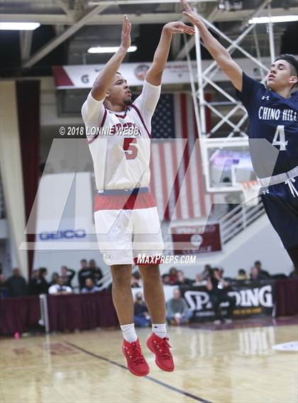 Thumbnail 1 in Chino Hills vs. Spartanburg Day (Spalding Hoophall Classic) photogallery.
