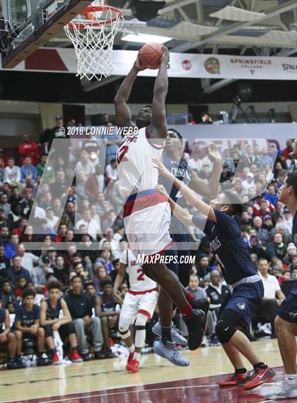Thumbnail 3 in Chino Hills vs. Spartanburg Day (Spalding Hoophall Classic) photogallery.