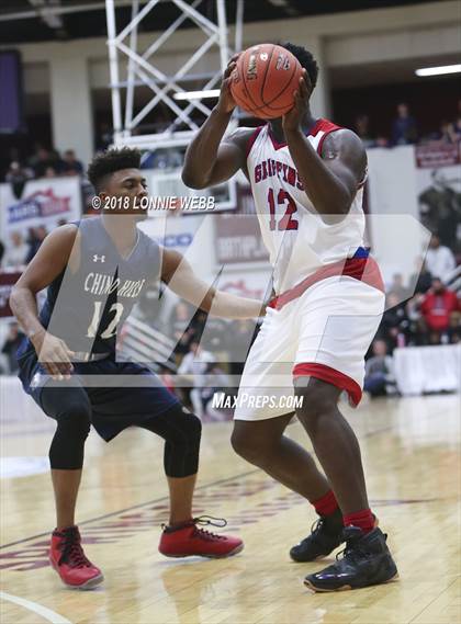 Thumbnail 3 in Chino Hills vs. Spartanburg Day (Spalding Hoophall Classic) photogallery.