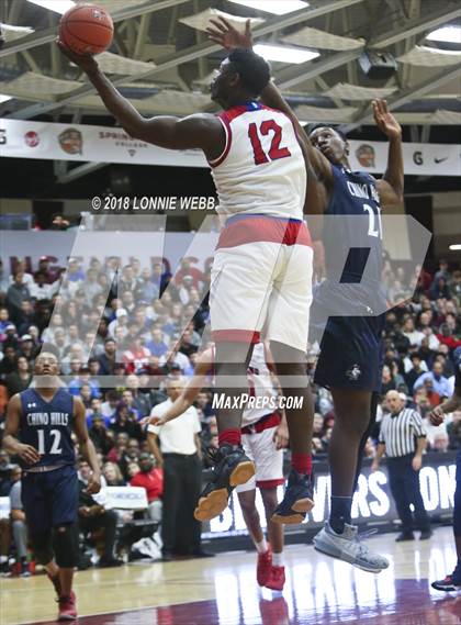 Thumbnail 2 in Chino Hills vs. Spartanburg Day (Spalding Hoophall Classic) photogallery.