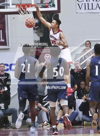 Thumbnail 3 in Chino Hills vs. Spartanburg Day (Spalding Hoophall Classic) photogallery.