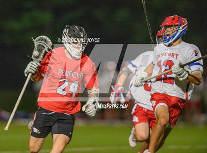 Thumbnail 2 in Penfield @ Fairport (NYSPHSAA Section V Class A Semi-Final Game) photogallery.