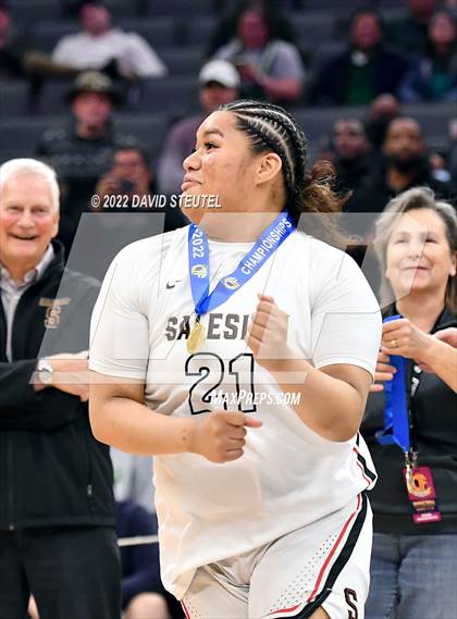 Thumbnail 3 in Windward vs. Salesian College Preparatory (CIF State D1 Final) photogallery.