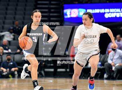 Thumbnail 3 in Windward vs. Salesian College Preparatory (CIF State D1 Final) photogallery.