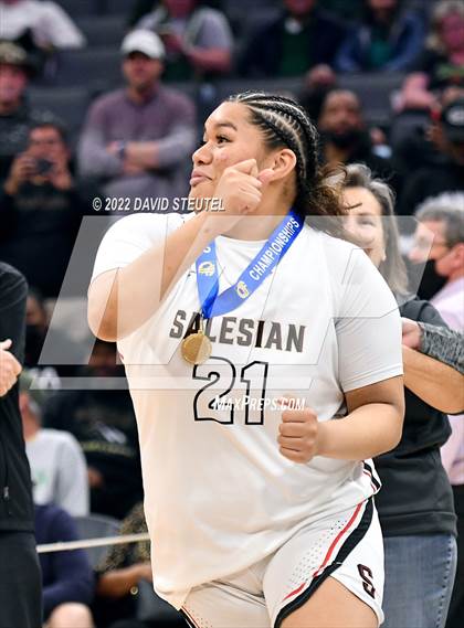 Thumbnail 2 in Windward vs. Salesian College Preparatory (CIF State D1 Final) photogallery.