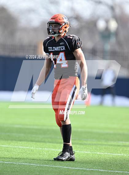 Thumbnail 2 in Kirtland vs. Coldwater (OHSAA Division 6 Final) photogallery.