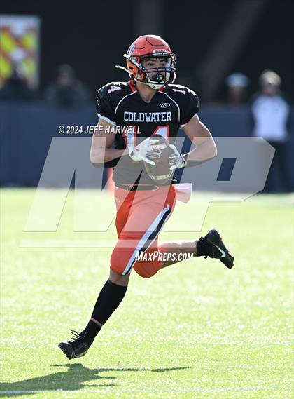 Thumbnail 3 in Kirtland vs. Coldwater (OHSAA Division 6 Final) photogallery.