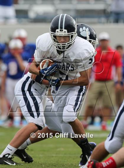 Thumbnail 3 in St. John's Christian vs Coastal Christian Prep (Sertoma Classic) photogallery.