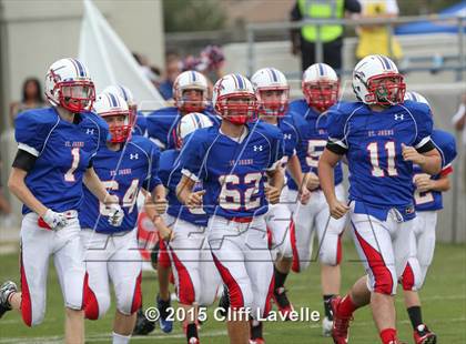 Thumbnail 3 in St. John's Christian vs Coastal Christian Prep (Sertoma Classic) photogallery.