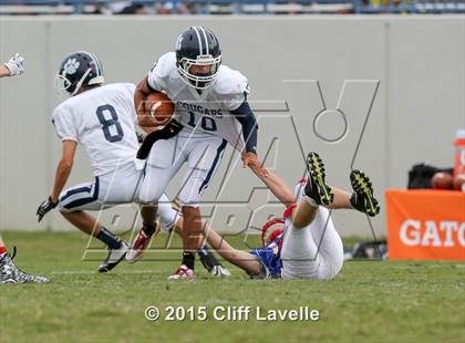 Thumbnail 2 in St. John's Christian vs Coastal Christian Prep (Sertoma Classic) photogallery.