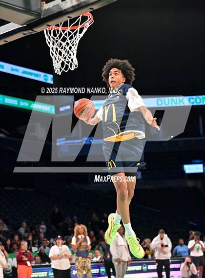Thumbnail 1 in McDonald's All American Games (Slam Dunk) photogallery.