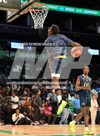 Thumbnail 2 in McDonald's All American Games (Slam Dunk) photogallery.