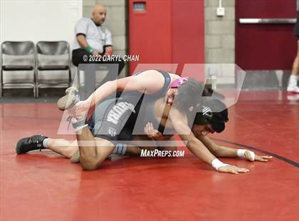 Thumbnail 2 in Schurr vs Walnut & Grand Terrace (CIF Southern Section Wrestling Championships) photogallery.