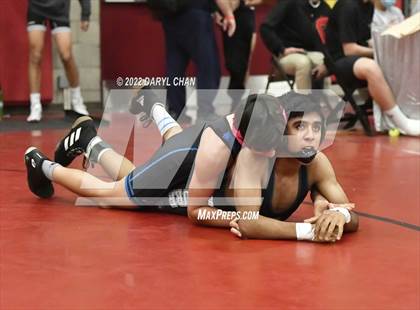 Thumbnail 1 in Schurr vs Walnut & Grand Terrace (CIF Southern Section Wrestling Championships) photogallery.
