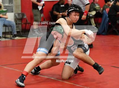 Thumbnail 1 in Schurr vs Walnut & Grand Terrace (CIF Southern Section Wrestling Championships) photogallery.