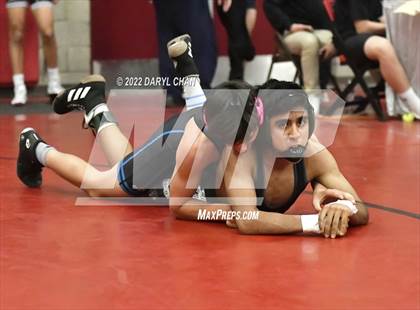 Thumbnail 2 in Schurr vs Walnut & Grand Terrace (CIF Southern Section Wrestling Championships) photogallery.