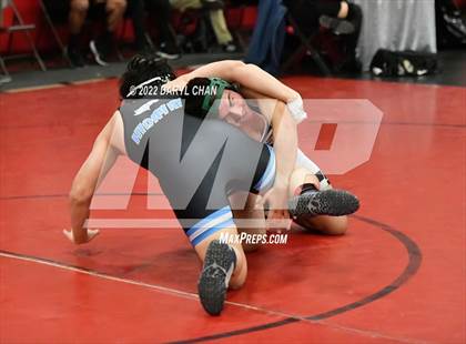 Thumbnail 2 in Schurr vs Walnut & Grand Terrace (CIF Southern Section Wrestling Championships) photogallery.