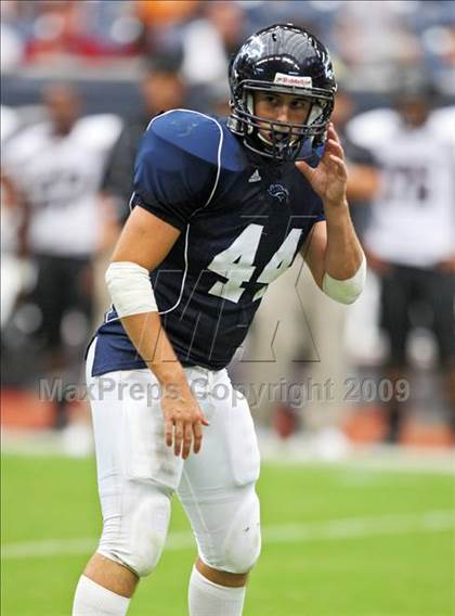 Thumbnail 1 in Pearland @ Kingwood (High School Football Kick Off Classic) photogallery.