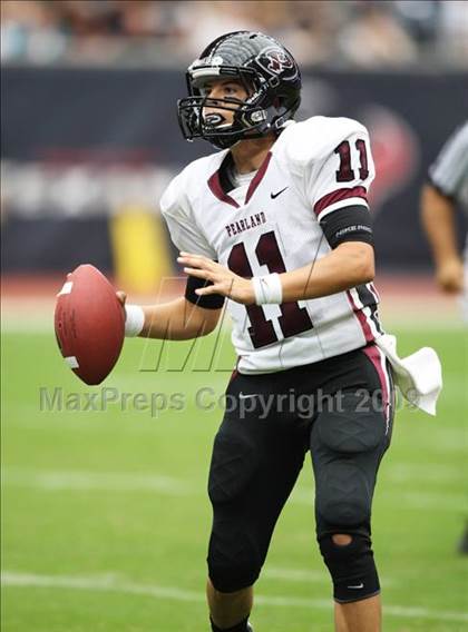Thumbnail 2 in Pearland @ Kingwood (High School Football Kick Off Classic) photogallery.