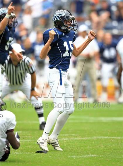 Thumbnail 3 in Pearland @ Kingwood (High School Football Kick Off Classic) photogallery.